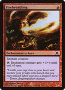 Firebreathing (10E-200★)  Foil - Tenth Edition