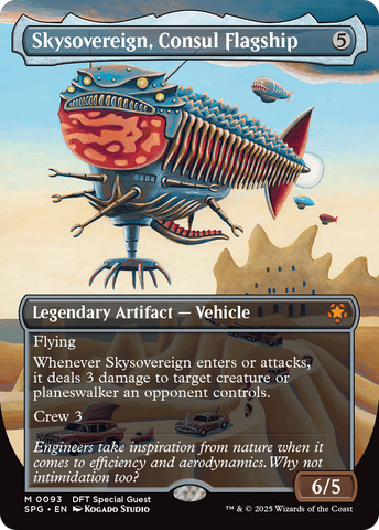 Skysovereign, Consul Flagship (Borderless) (SPG-093)  Foil - Special Guests