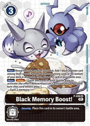 Black Memory Boost! - P-039 (Next Adventure Box Promotion Pack) (P-039) - Digimon Promotion Cards Foil