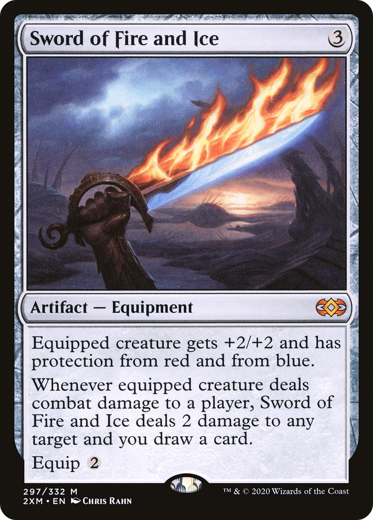 Sword of Fire and Ice (2XM-297)  Foil - Double Masters