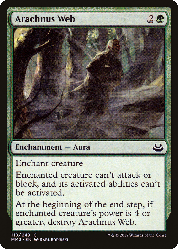 Arachnus Web (MM3-118)  - Modern Masters 2017