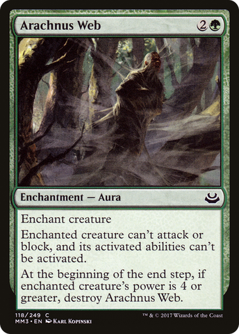 Arachnus Web (MM3-118)  Foil - Modern Masters 2017