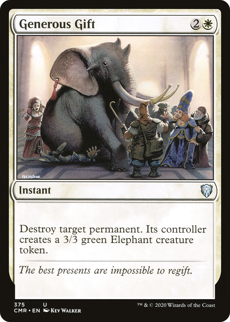 Generous Gift (CMR-375)  - Commander Legends