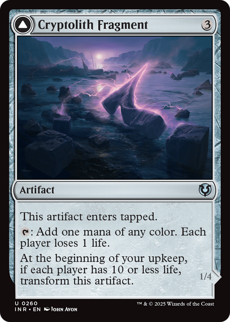 Cryptolith Fragment (INR-260)  - Innistrad Remastered