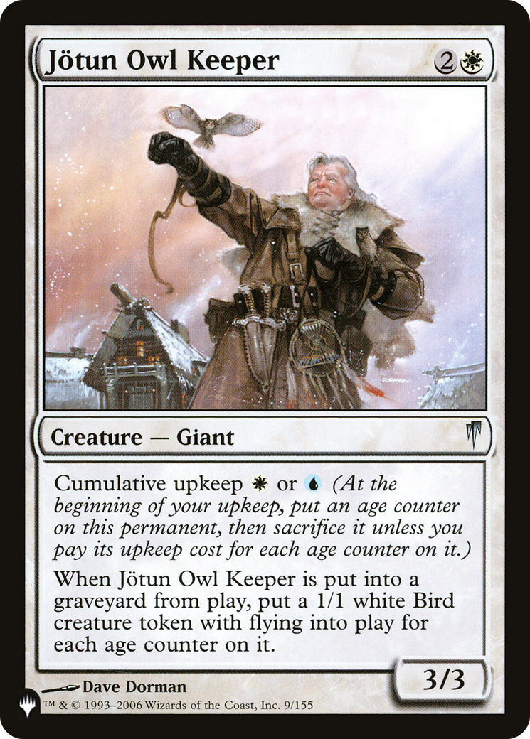 Jötun Owl Keeper (LIST-CSP-9)  - The List