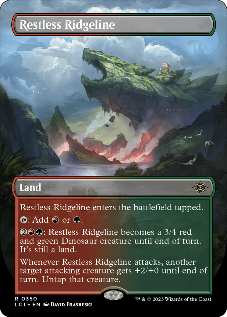 Restless Ridgeline (Borderless) (LCI-350)  - The Lost Caverns of Ixalan