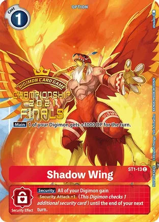 Shadow Wing (2021 Championship Finals Tamer‘s Evolution Pack) - Starter Deck 01: Gaia Red (ST-1)