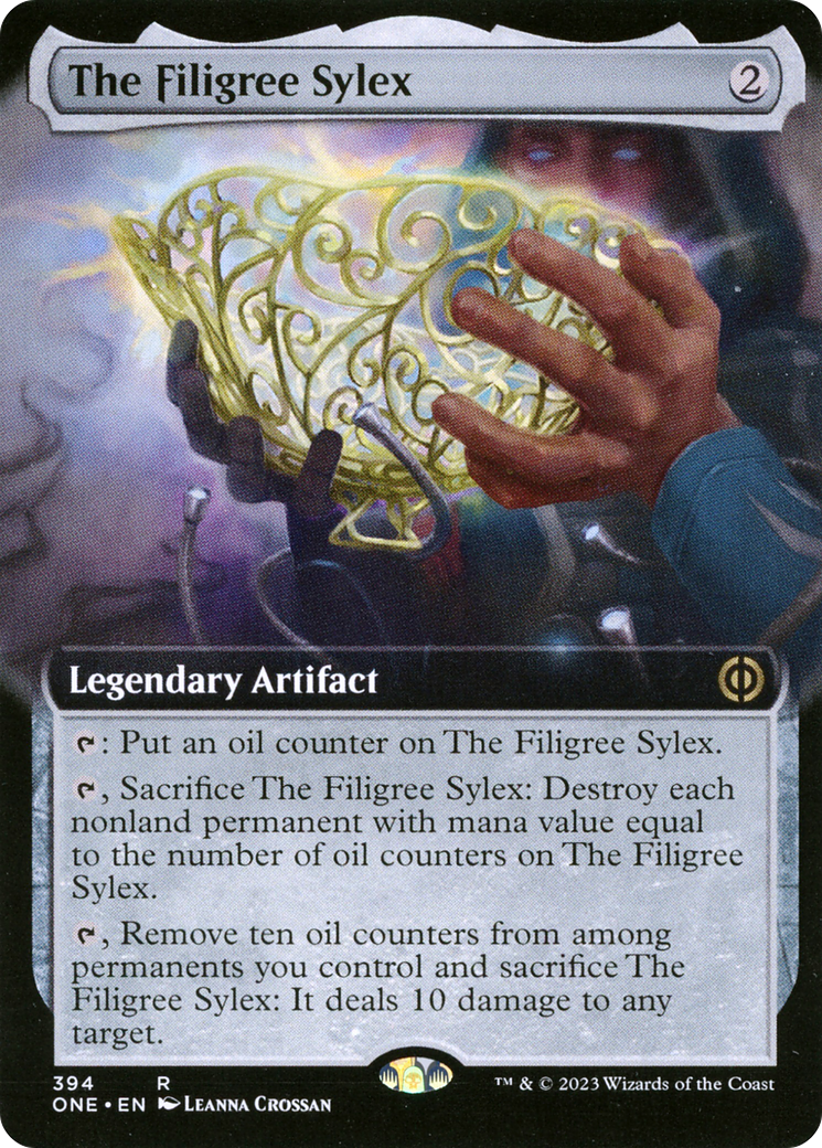 The Filigree Sylex (Extended Art) (ONE-394)  - Phyrexia: All Will Be One: (Extended Art)