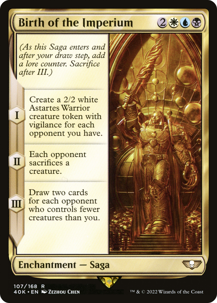Birth of the Imperium (40K-107)  - Warhammer 40,000 Commander