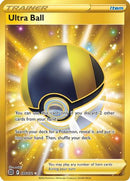 Ultra Ball (Secret) 186/172  - Holofoil SWSH09 Brilliant Stars - Secret Rare