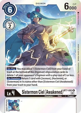Sistermon Ciel (Awakened) [BT7-083] [Next Adventure]