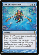 Rite of Replication (LIST-61/249)  - The List