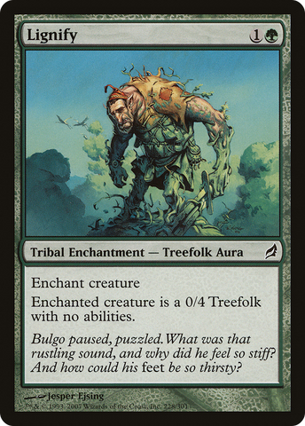 Lignify (LRW-228)  Foil - Lorwyn
