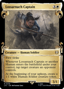 Lossarnach Captain (Showcase Scrolls) (LTC-418) - Tales of Middle-earth Commander: (Showcase) Foil