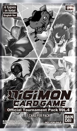 Official Tournament Pack Vol.4 - Digimon Promotion Cards