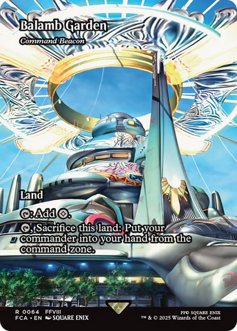 Balamb Garden - Command Beacon (Showcase) (FCA-064)  - FINAL FANTASY: Through the Ages / Balamb Garden (Borderless)