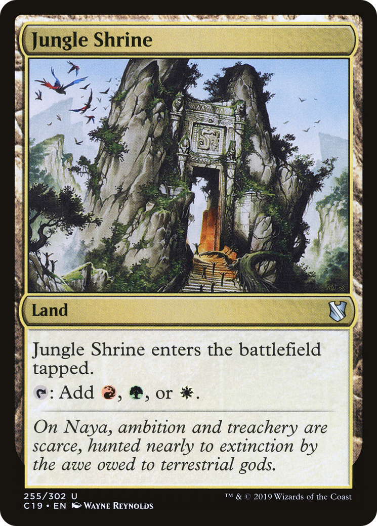 Jungle Shrine (C19-255)  - Commander 2019