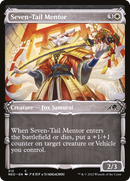 Seven-Tail Mentor (Showcase) (NEO-313)  Foil - Kamigawa: Neon Dynasty: (Showcase)