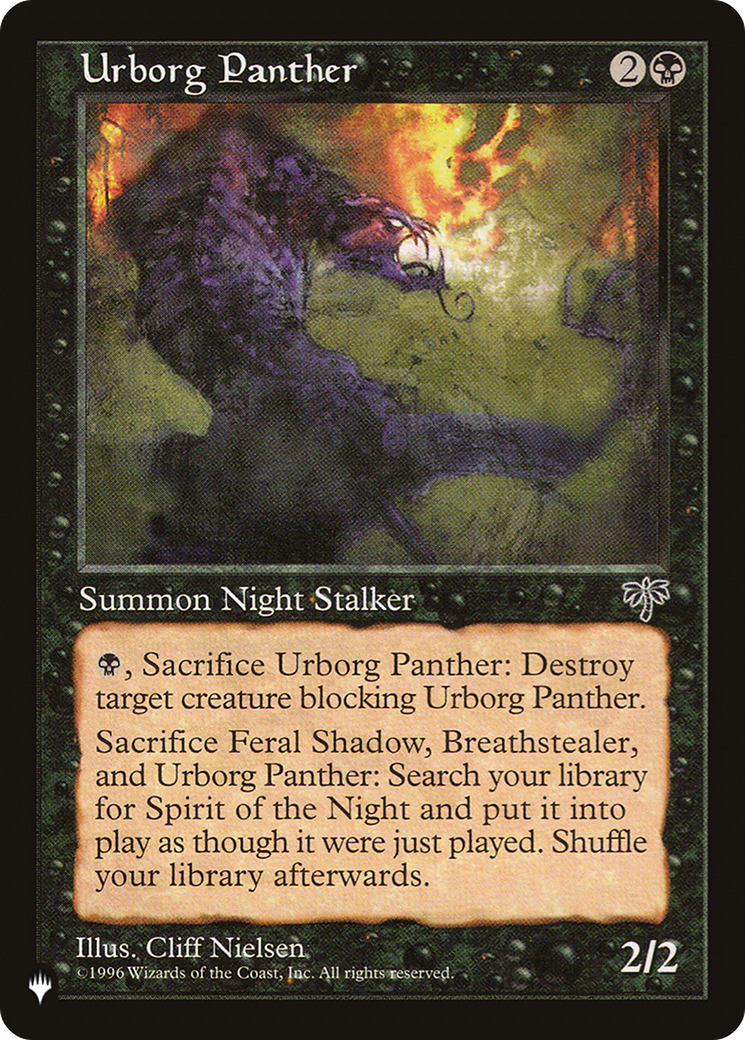 Urborg Panther (LIST-MIR-150)  - The List