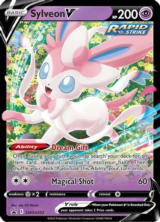 Sylveon V SWSH202  - Holofoil SWSH Sword & Shield Promo Cards - Promo