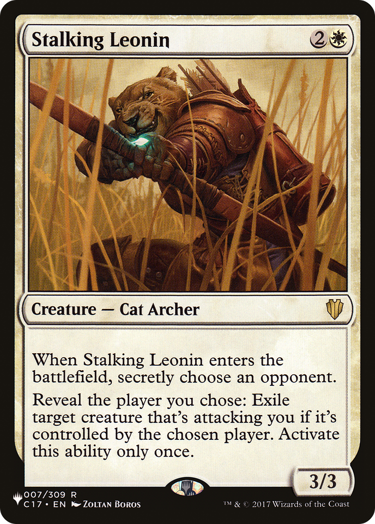 Stalking Leonin (LIST-C17-7)  - The List