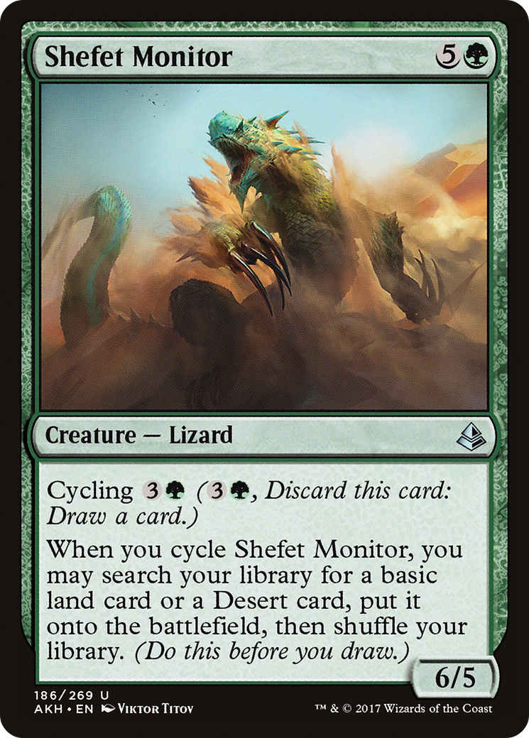 Shefet Monitor (AKH-186)  - Amonkhet