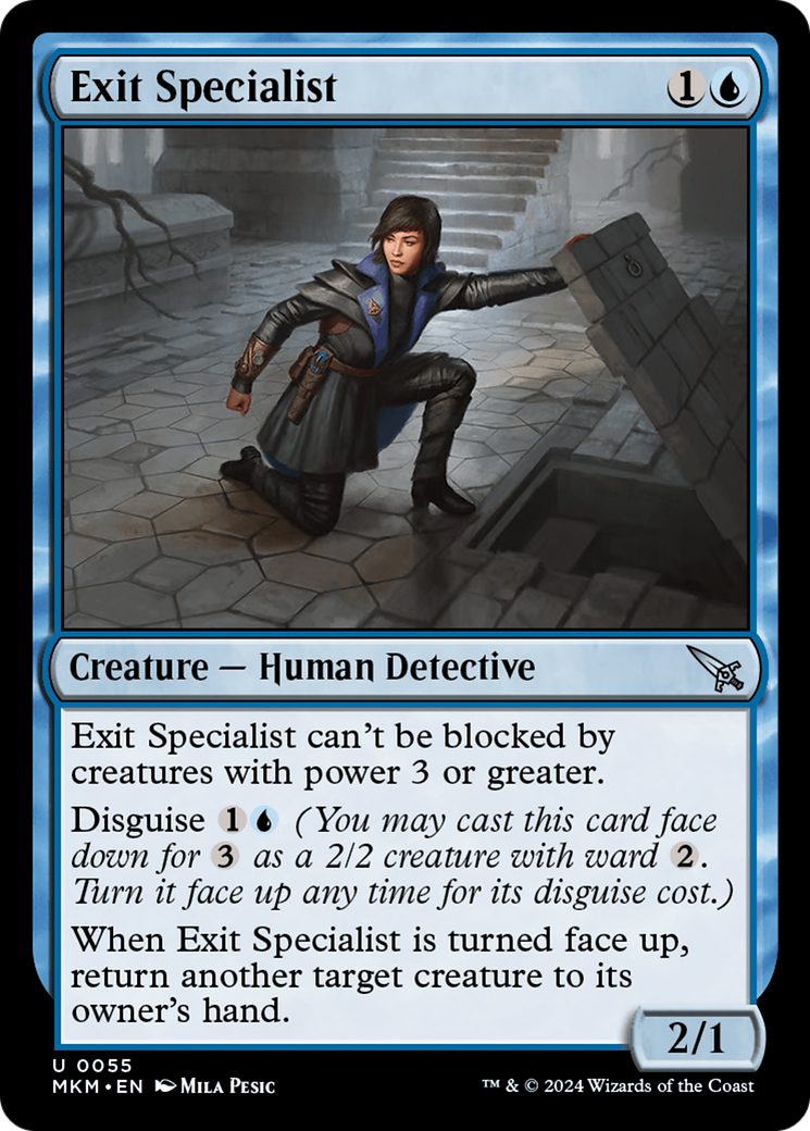 Exit Specialist (MKM-055)  Foil - Murders at Karlov Manor