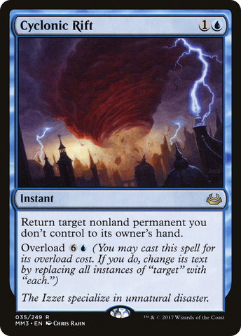 Cyclonic Rift (MM3-035)  Foil - Modern Masters 2017
