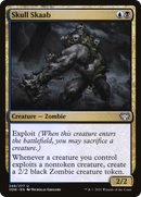 Skull Skaab (VOW-248)  Foil - Innistrad: Crimson Vow