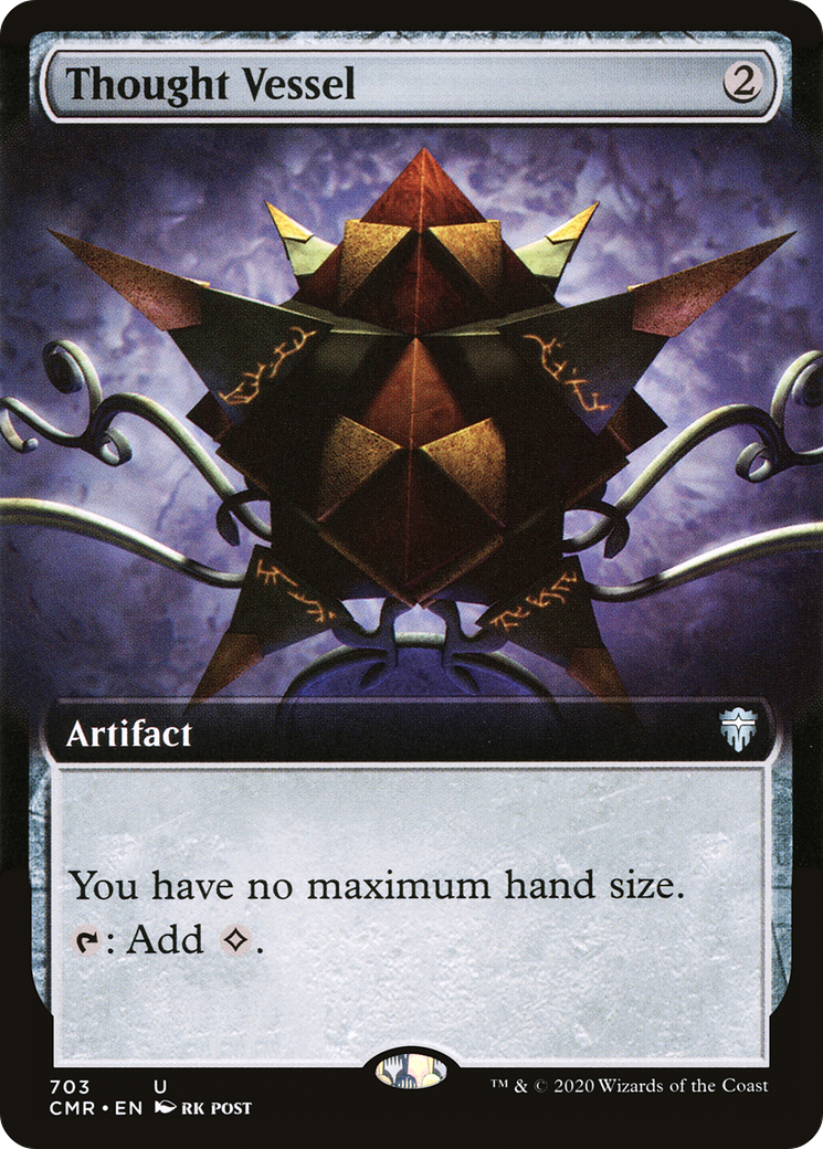 Thought Vessel (Extended Art) (CMR-703)  - Commander Legends: (Extended Art)