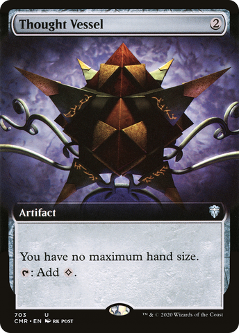 Thought Vessel (Extended Art) (CMR-703)  - Commander Legends: (Extended Art)