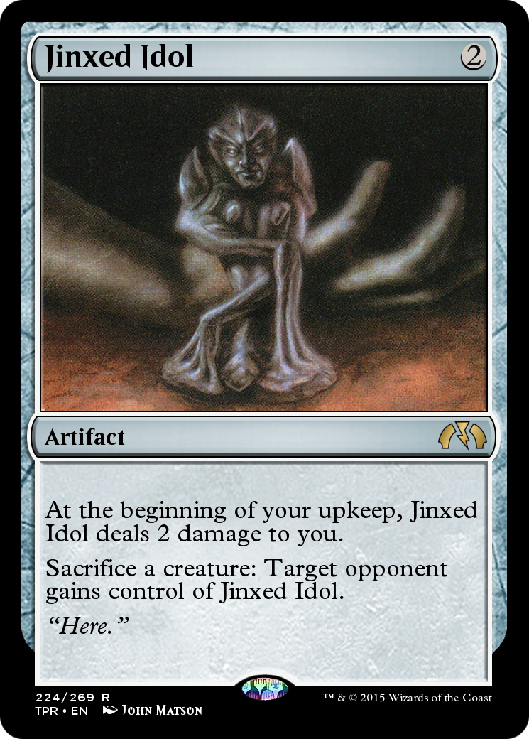 Jinxed Idol (TPR-224)  Foil - Tempest Remastered