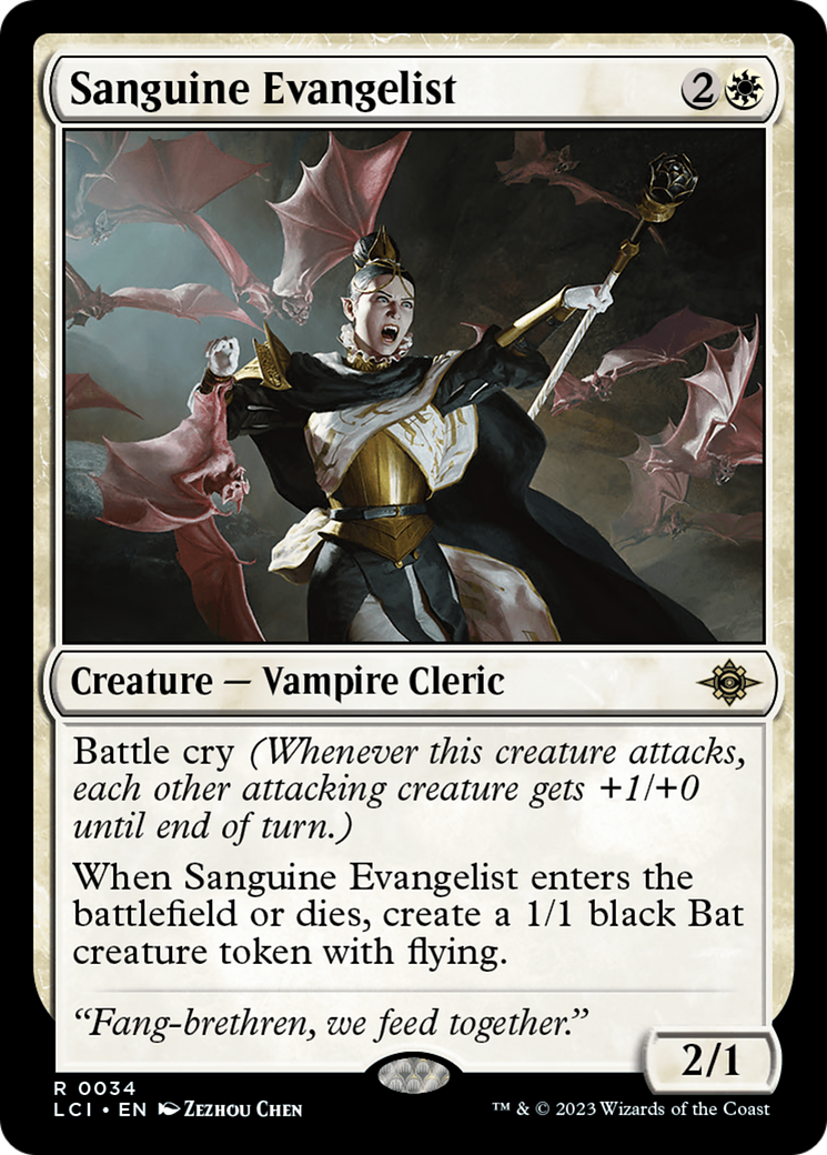 Sanguine Evangelist (LCI-034)  - The Lost Caverns of Ixalan