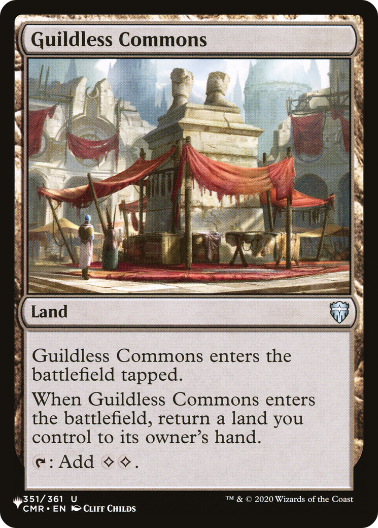 Guildless Commons (LIST-351/361)  - The List