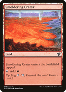 Smoldering Crater (C20-313)  - Commander 2020