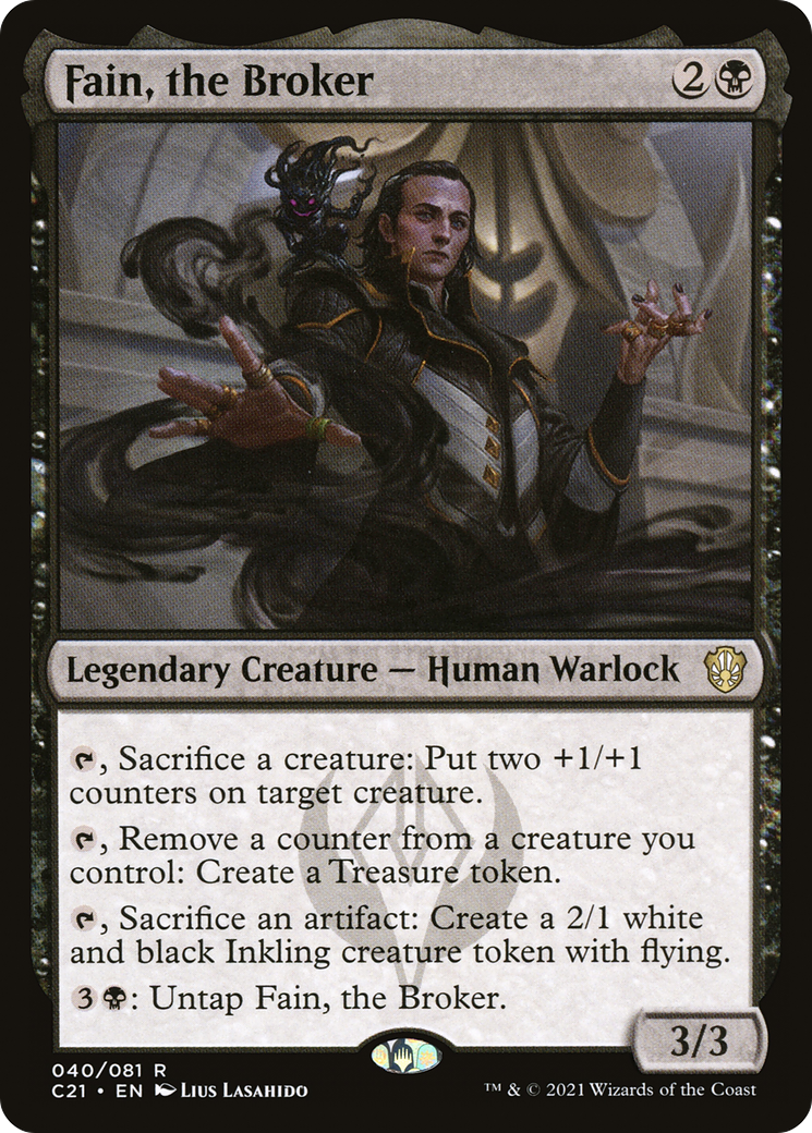 Fain, the Broker (C21-040)  - Commander 2021