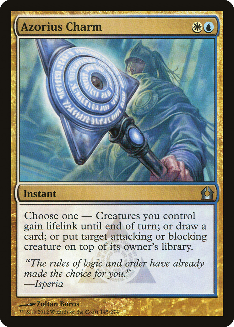 Azorius Charm (RTR-145)  Foil - Return to Ravnica
