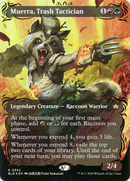 Muerra, Trash Tactician (Borderless) (Raised Foil) (BLB-352)  Foil - Bloomburrow: (Showcase)