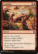 Vandalize (LIST-165)  - The List
