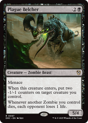 Plague Belcher (DRC-097)  - Commander: Aetherdrift