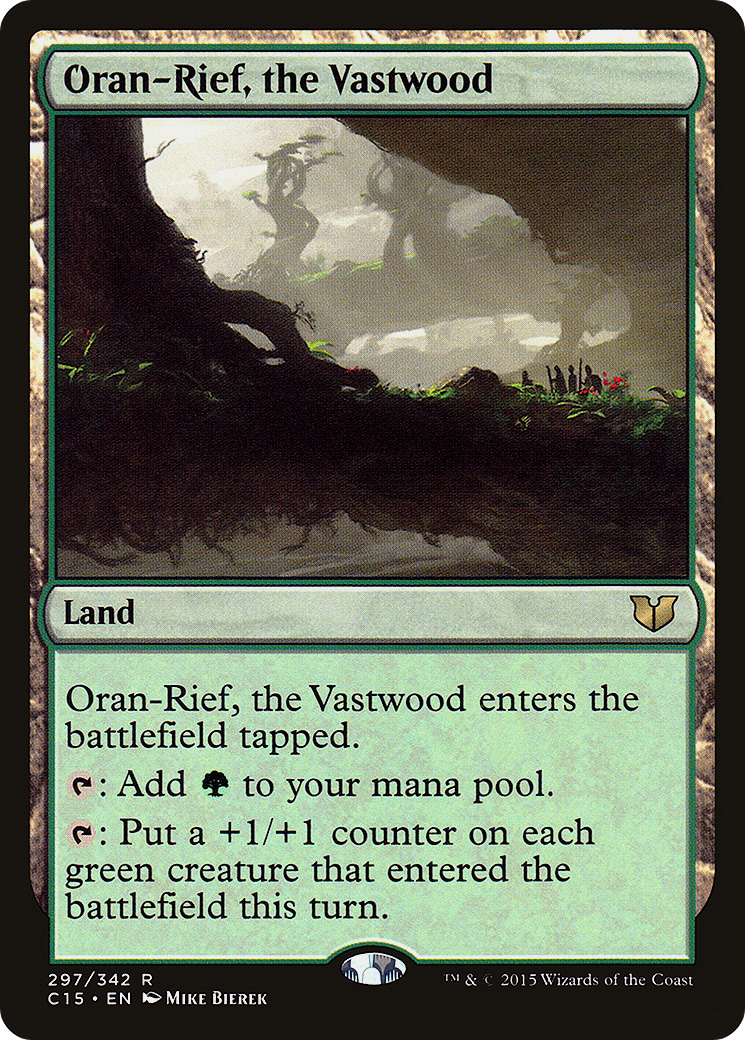 Oran-Rief, the Vastwood (C15-297)  - Commander 2015