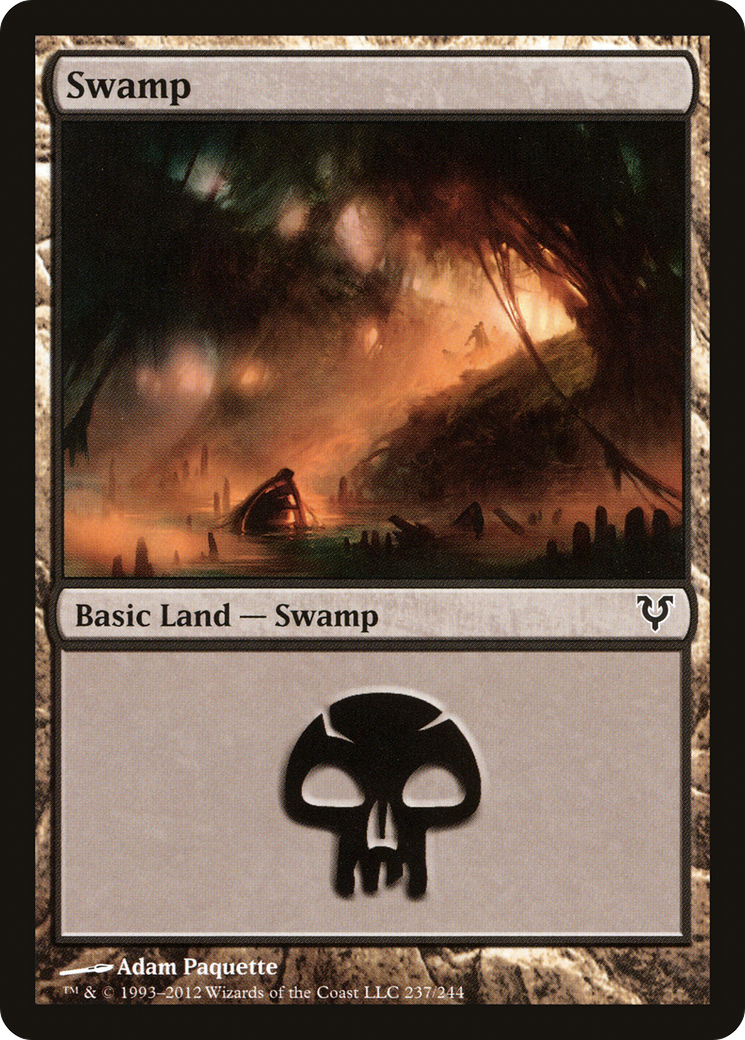 Swamp (237) (AVR-237) - Avacyn Restored Foil