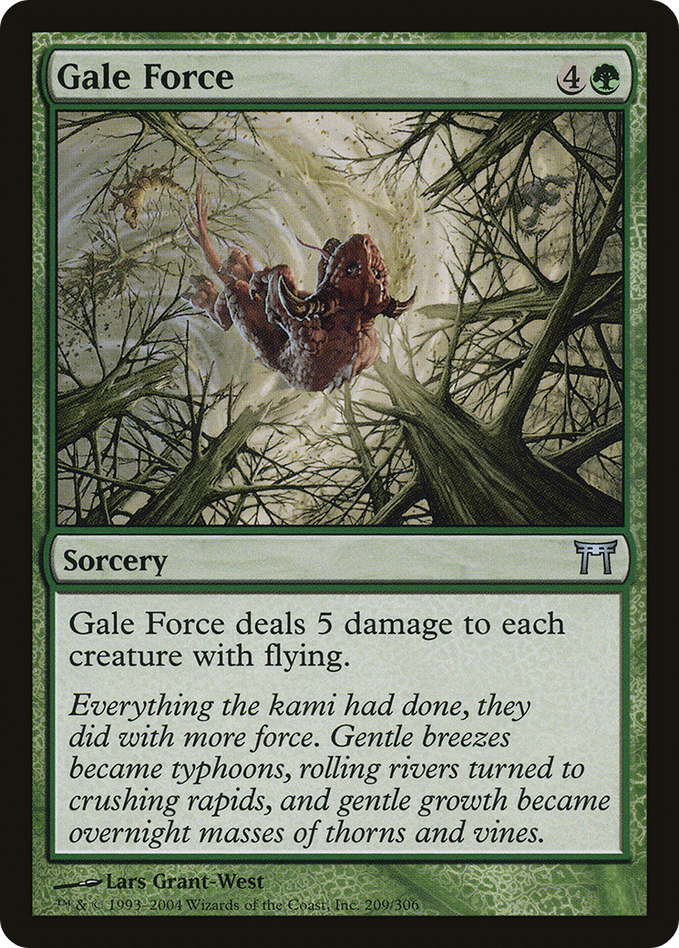 Gale Force (CHK-209)  - Champions of Kamigawa