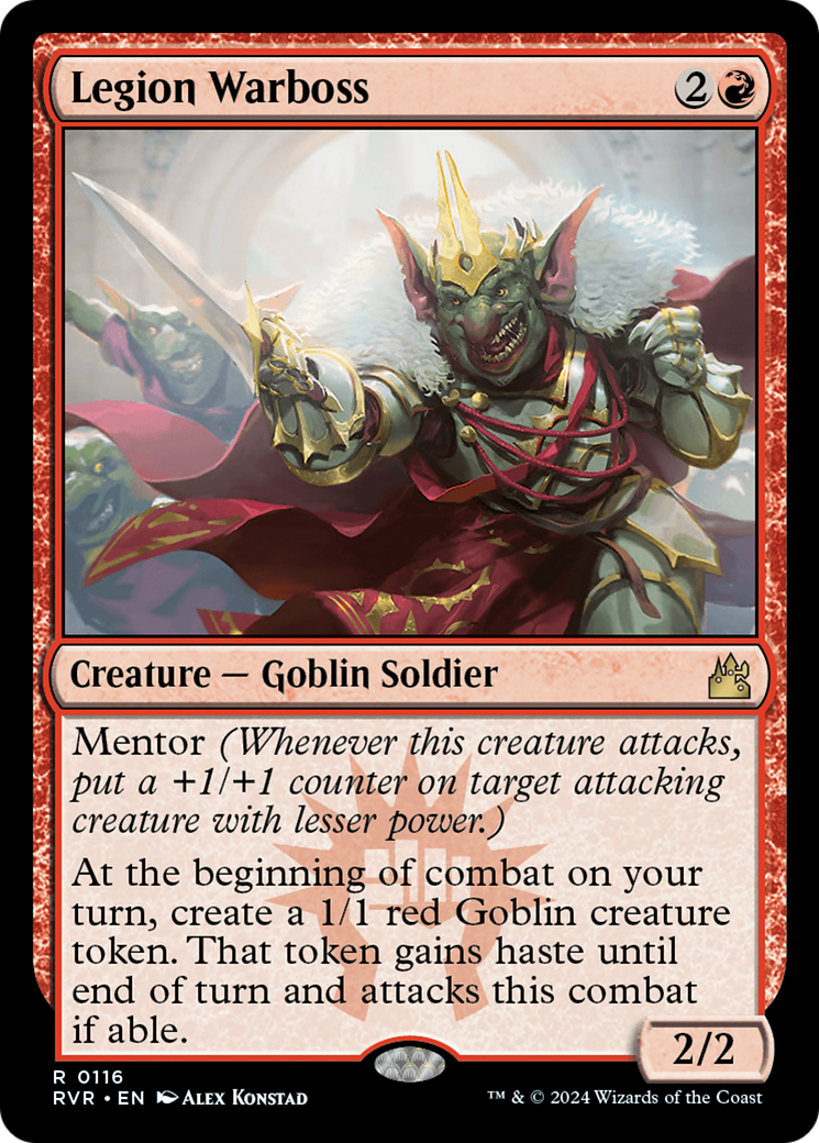 Legion Warboss (RVR-116)  - Ravnica Remastered