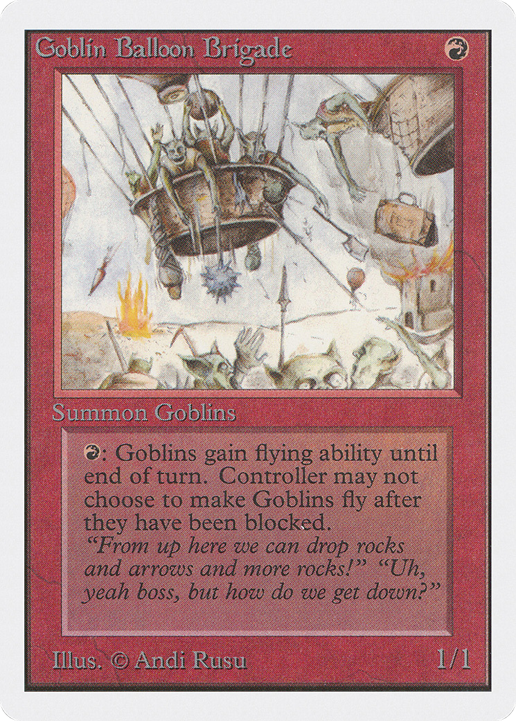Goblin Balloon Brigade (2ED-)  - Unlimited Edition