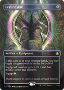 Leyline Axe (Borderless) (Mana Foil) (FDN-414)  Foil - Foundations