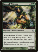 Eternal Witness (5DN) (LIST-86/165)  - The List