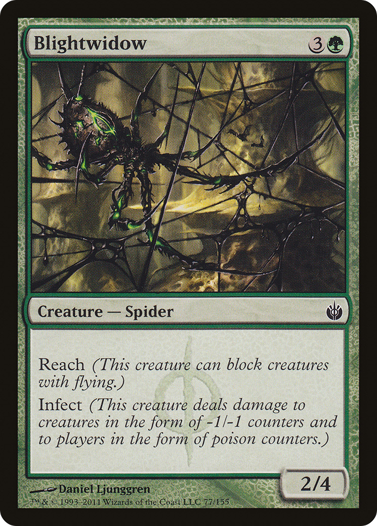 Blightwidow (MBS-077)  Foil - Mirrodin Besieged