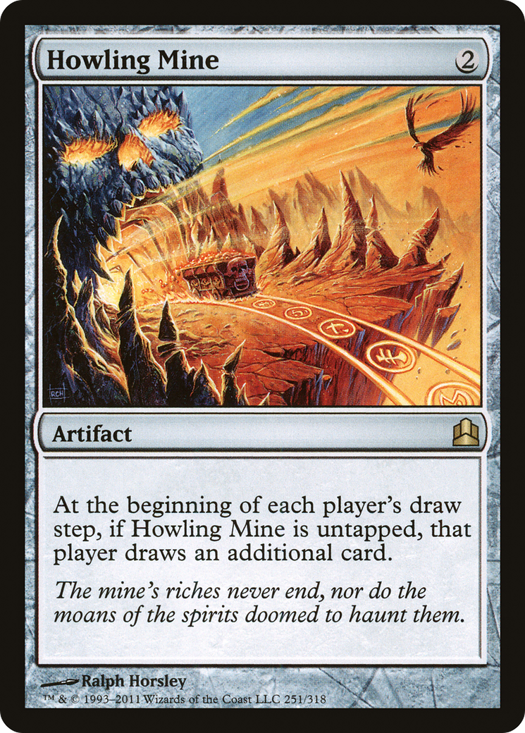 Howling Mine (CMD-251)  - Commander 2011
