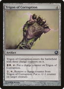 Trigon of Corruption (SOM-213)  Foil - Scars of Mirrodin
